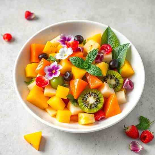 Tropical Fruit Salad Recipe - Easy, Vegan-Friendly